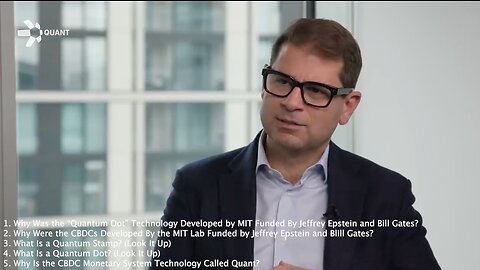 CBCDs | "Money Is Evolving from a Binary Thing to Very Complicated Intelligent Form of Money Call SMART Money." - Gilbert Verdian (Founder and CEO of Quant) + "The Financial System Will Become So Complicated - Yuval Noah Harari