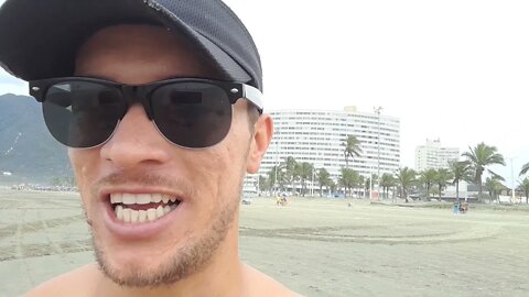HOJE DEU PRAIA EM PERUIBE SP