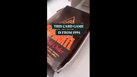 1994 ILLUMINATI CARD GAME EXPOSED - WATCH TILL THE END