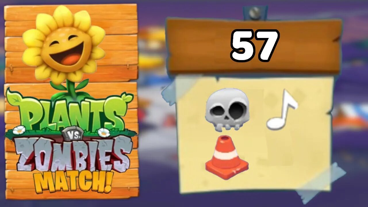 Plants vs Zombies Match Level 57 - New Game 2023 [Beta]