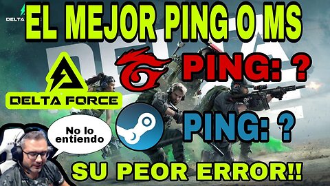 EL MEJOR PING O MS EN DELTA FORCE Y SU ERROR DE SERVIDOR #deltaforce #deltaforcegameplay #taisontv