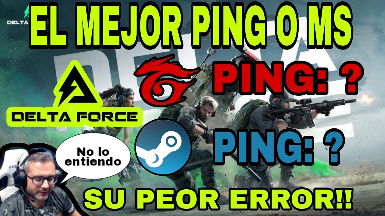 EL MEJOR PING O MS EN DELTA FORCE Y SU ERROR DE SERVIDOR #deltaforce #deltaforcegameplay #taisontv