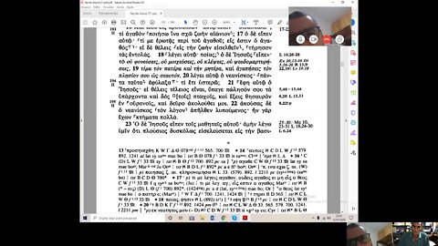 Nestle aland mateus 19:14 aprendendo a usar o aparato critico