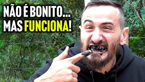 Como fazer uma pasta de dentes PRIMITIVA?