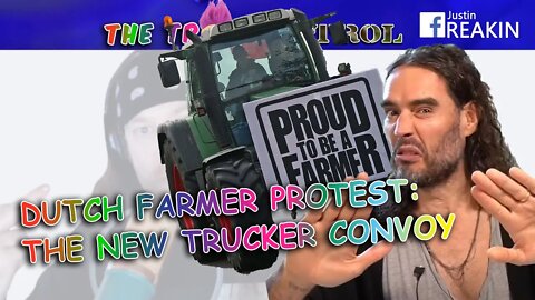 Russell Brand And Tucker Carlson Platform Nazi Conspiracies About Dutch Farmer Protests