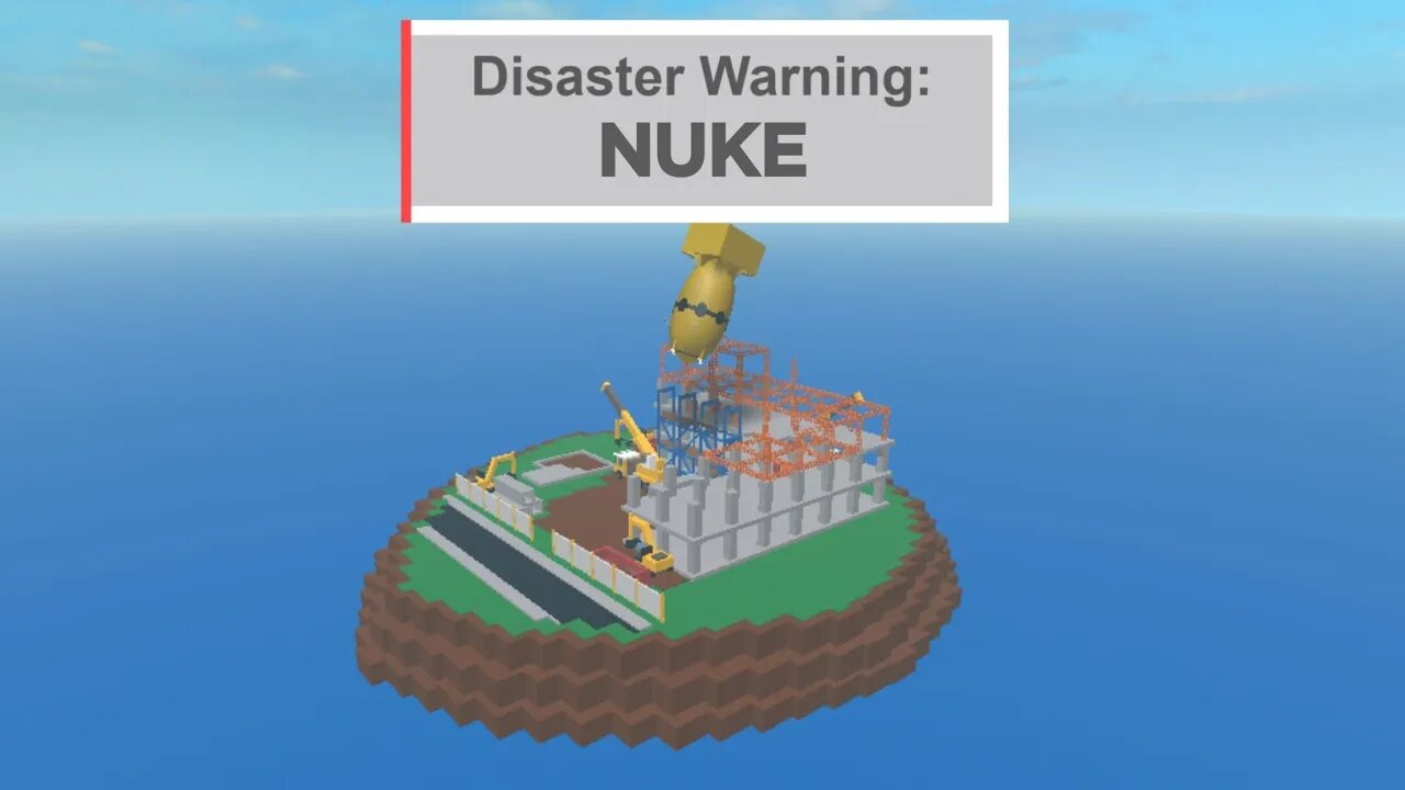 ROBLOX Natural Disaster Survival but it's REAL