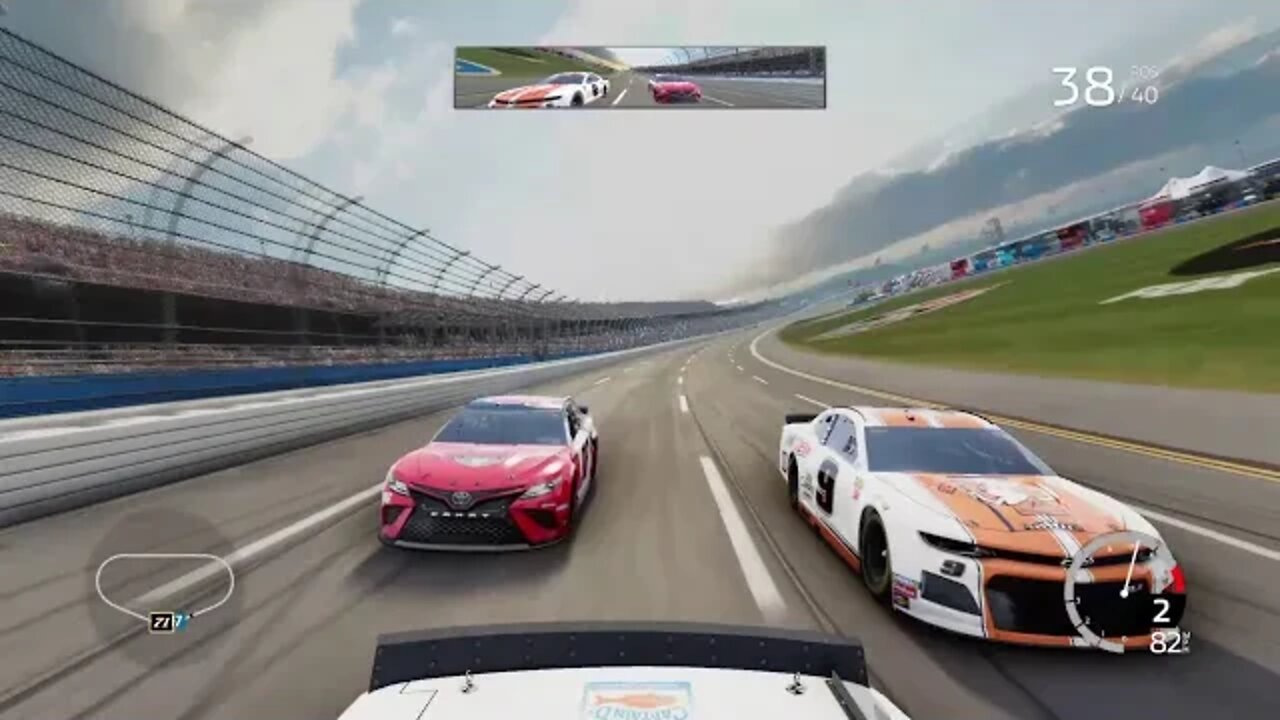 Sooooo Close!!! NASCAR Heat 4 Talladega