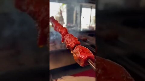 سيخ كباب من الشمخ الجوانى 👌 حاجة عظمة أوى 👌