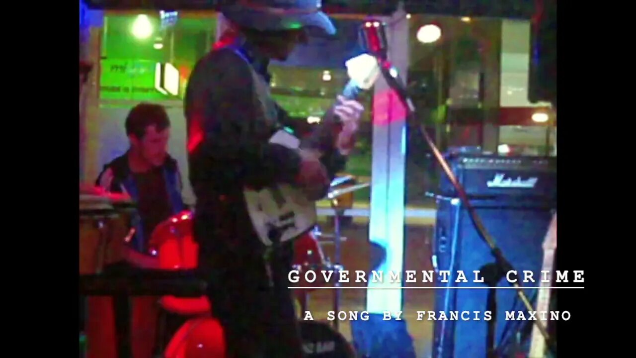 GovernMental Crime: A live Jam of my song by the guys who were @ Kiwi Jam, Nelson 2017.