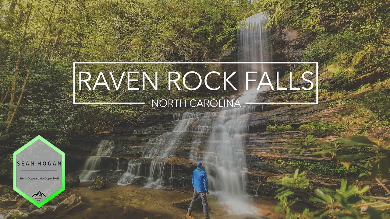 Raven Rock Falls, NC -- 4K Cinematic