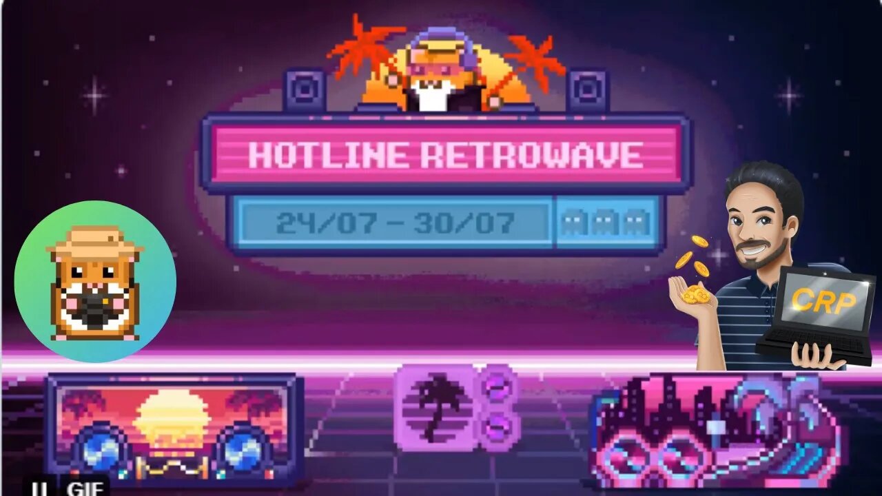 Hotline Retrowave - Novo Evento de Progressão da Rollercoin