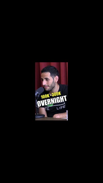 Nas Daily, viral video creator, speaks about how he went from 100k to 300k followers overnight.