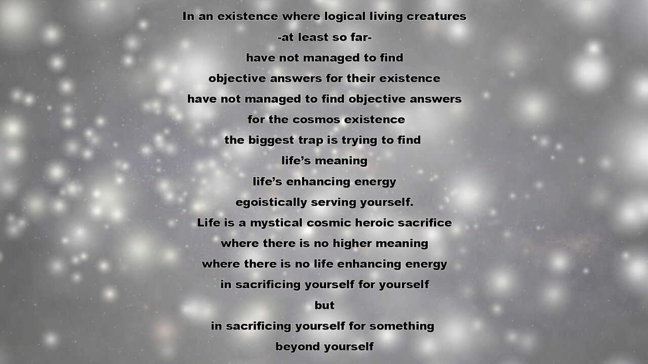 AXIOM 5: THE BIGGEST TRAP IN LIFE’S MYSTICAL SACRIFICIAL JOURNEY IS SERVING EGOISTICALLY YOURSELF