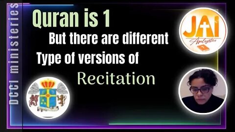 There is only one qur’an but different versions of recitation- abdool vs jai and hatun