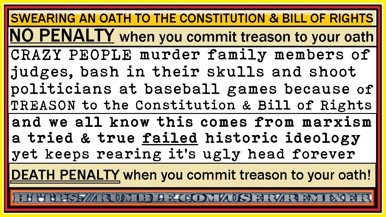 enforce our DEATH PENALTY
