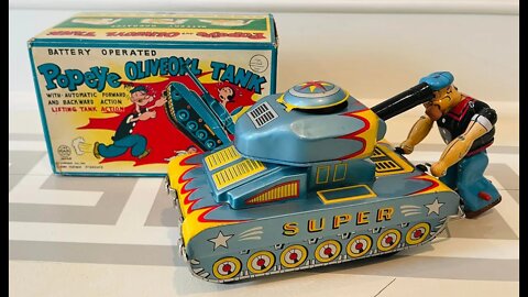 Holy Moly! 😱 The $100,000.00 Popeye Olive Oyl Tank !!!! WOW