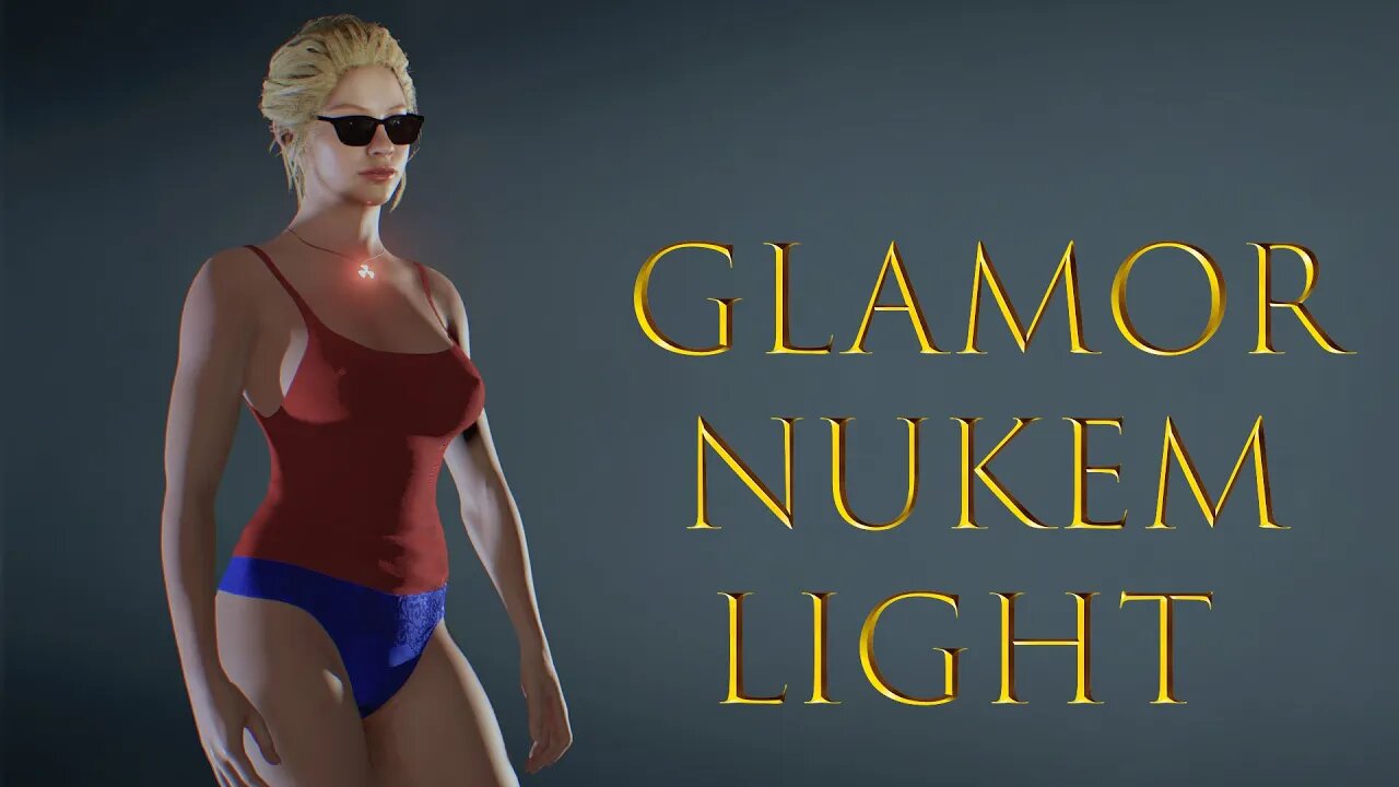 Resident Evil 2 Remake Claire Nukem Glamor Light Mod Outfit [4K]