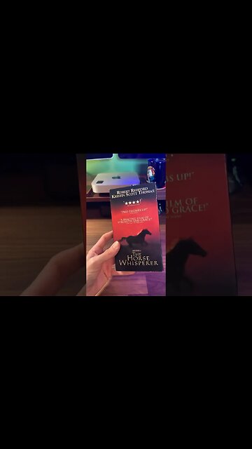 VHShorts [0002] THE HORSE WHISPERER [#shorts #theBACarchive #theVHSinspector]