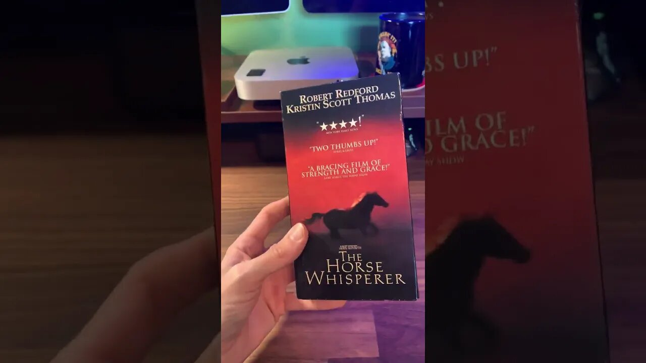 VHShorts [0002] THE HORSE WHISPERER [#shorts #theBACarchive #theVHSinspector]