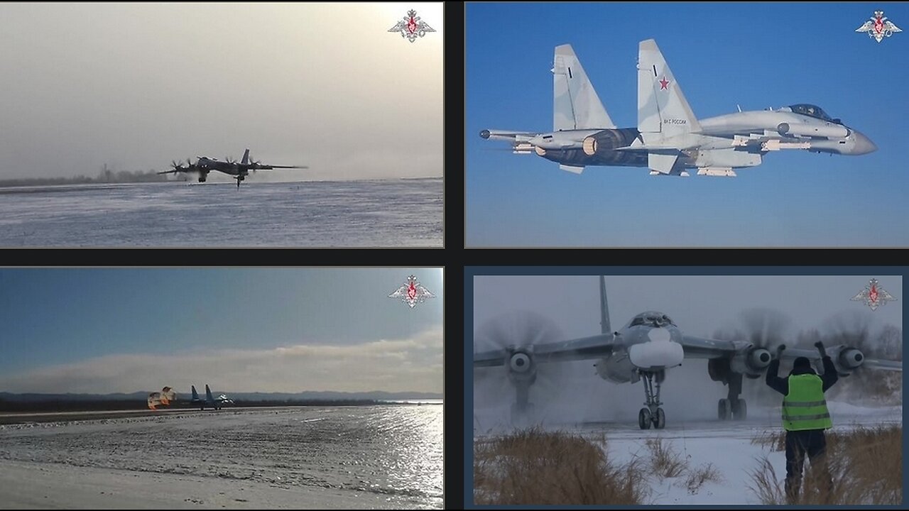 Russian Aerospace Forces & Chinese People's Liberation Army conduct another joint air patrol