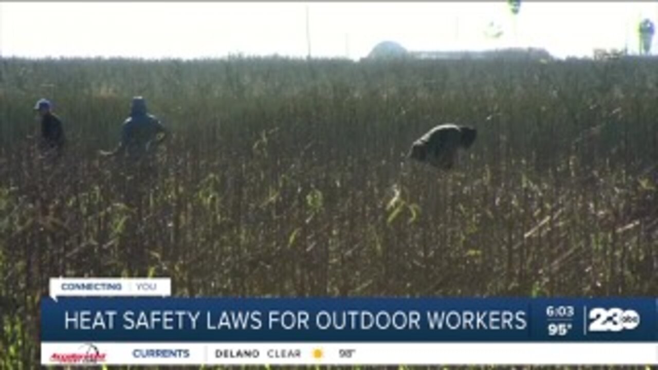 Heat safety laws for outdoor workers bring some relief