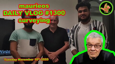 maurieos DAILY VLOG #1300 surveying