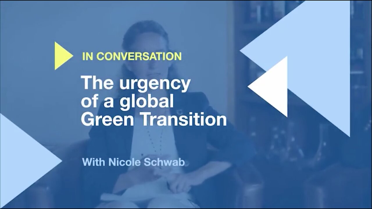 Nicole Schwab, daughter of WEF founder, Klaus Schwab: "Climate crisis"