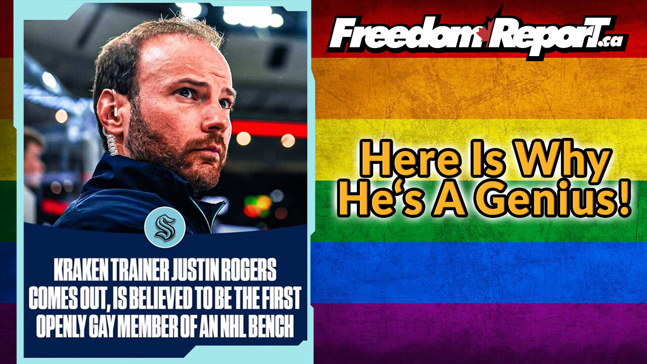 NHL: SEATTLE KRAKEN'S TRAINER JUSTIN ROGERS COMES OUT OF THE CLOSET - HERE IS WHY HE'S A GENIUS!