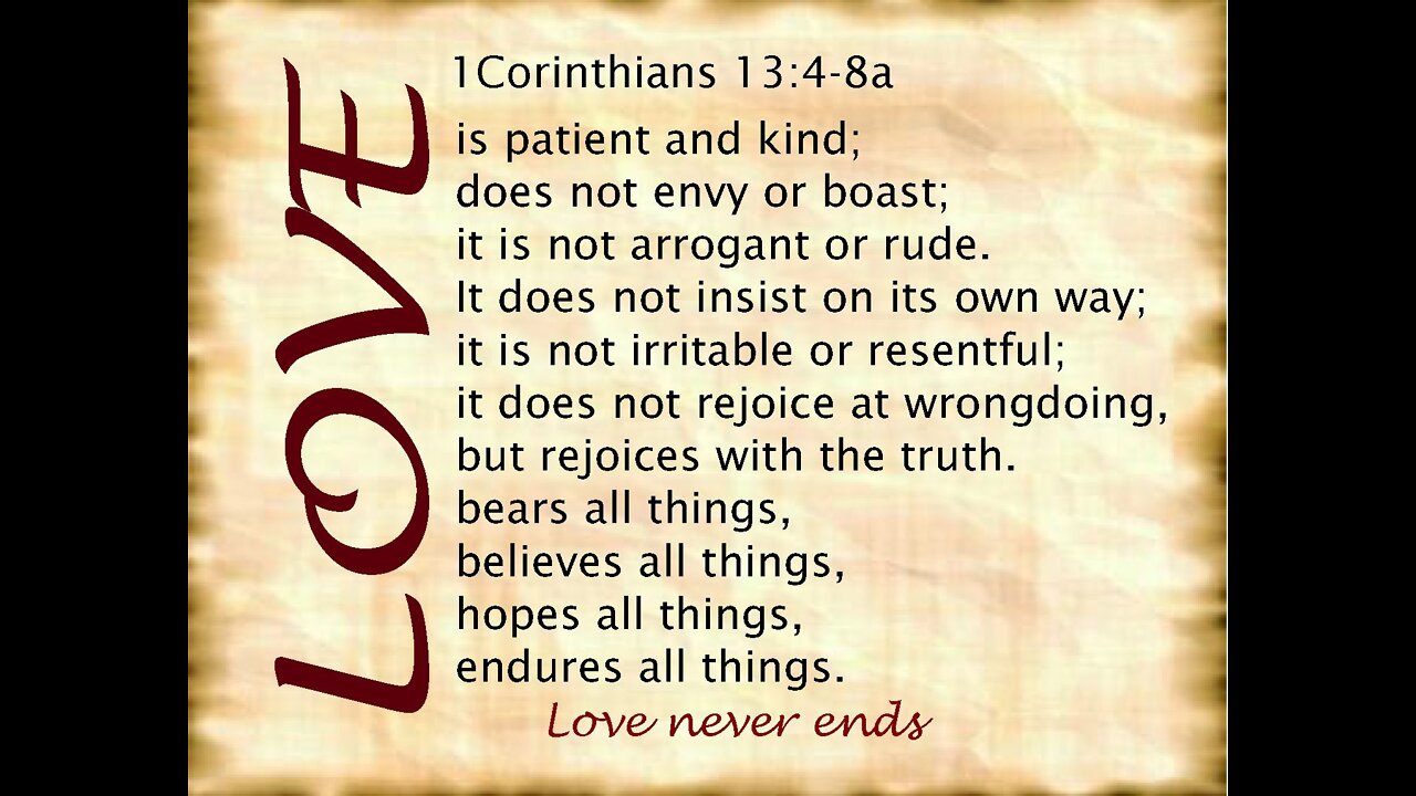 What is love from a christian perspective