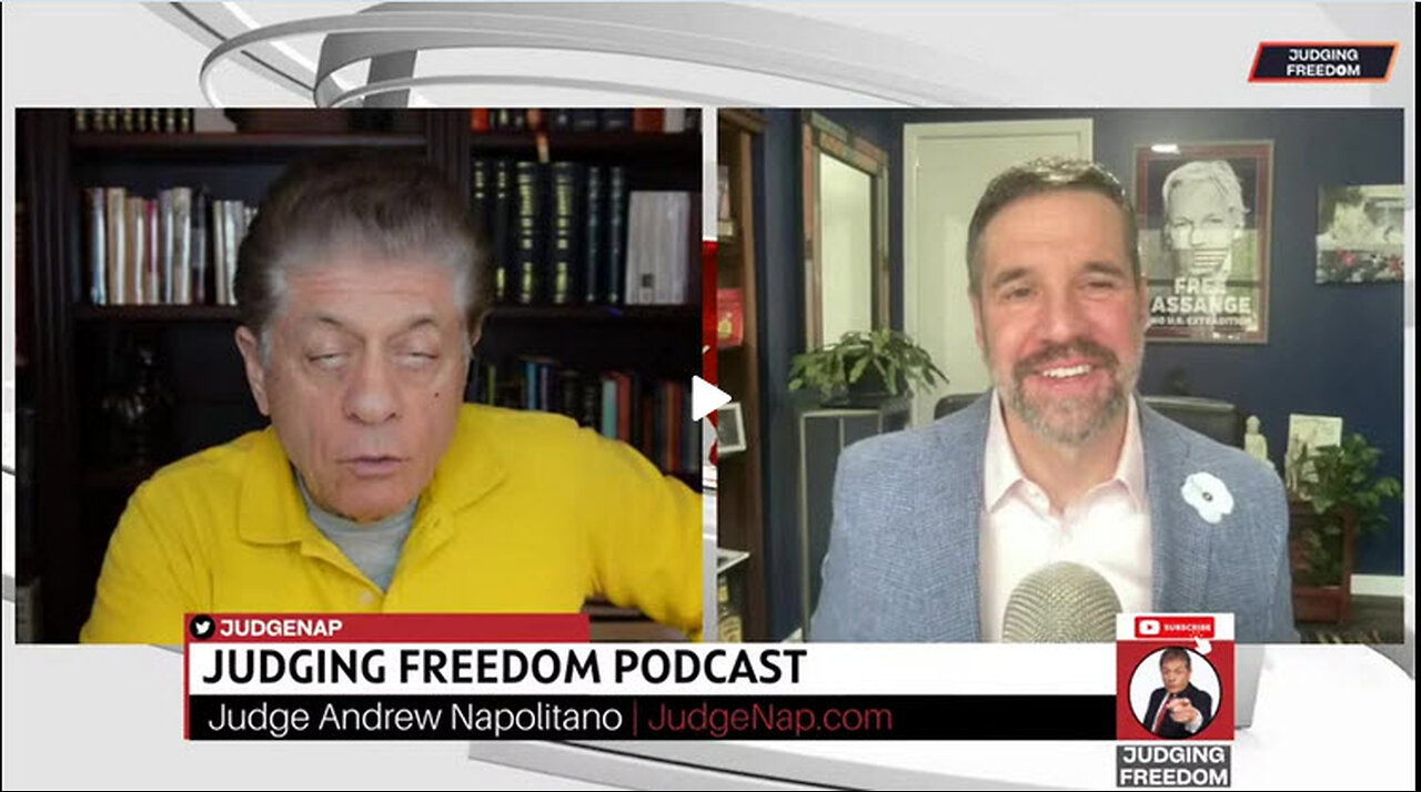 Judge Napolitano - Judging Freedom - Matt Hoh: The PR War and Free Speech