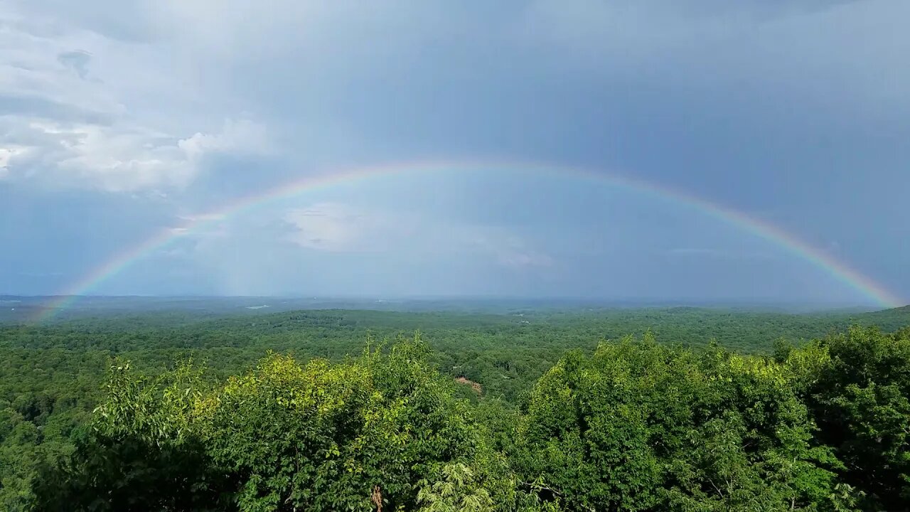 Rainbow at Big Canoe - 07/09/20