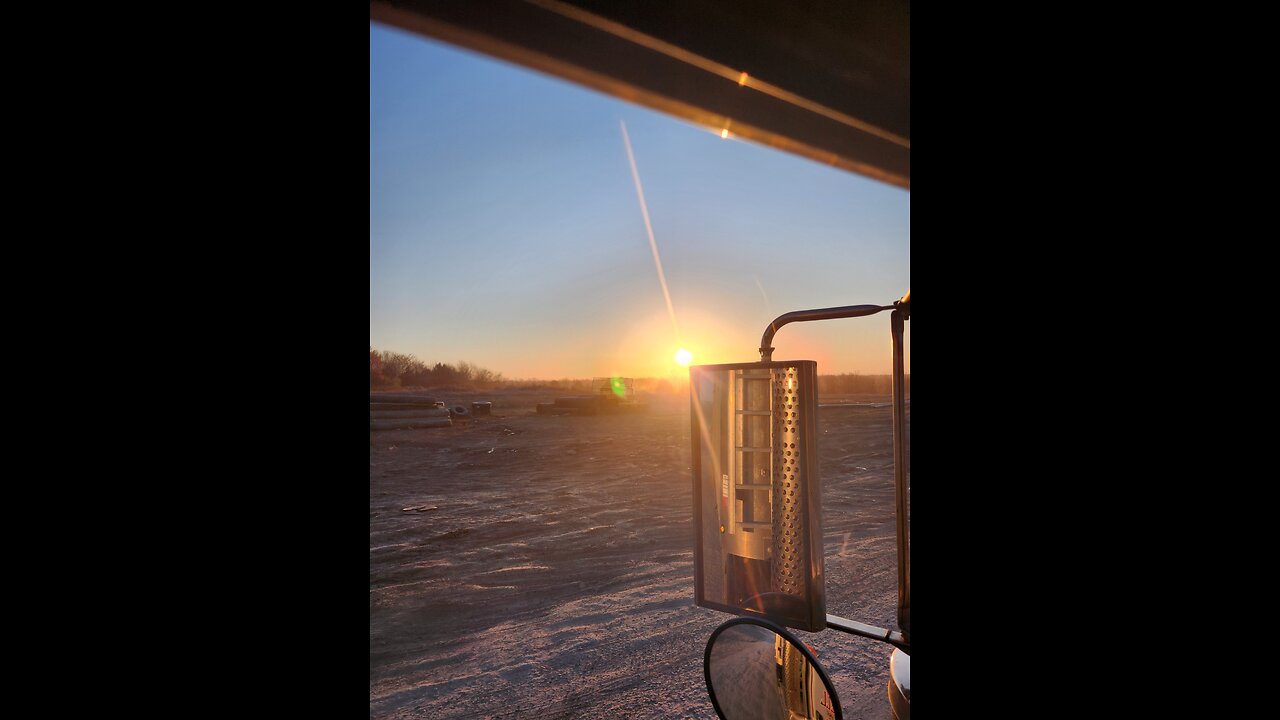 unloading a tanker full of rock dust