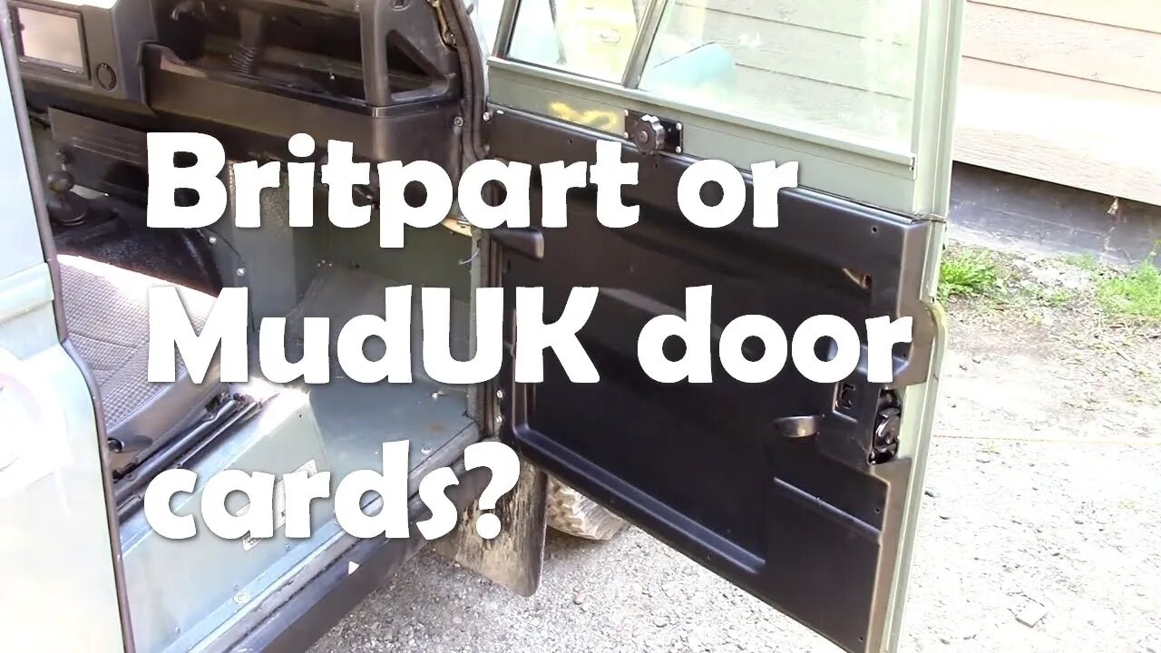 Military door card fitting. Britpart or MudUK?