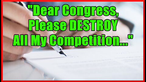 CEOs Ask Congress To Pass INFORM Act To Destroy Competition