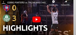 Copa Libertadores 2023 CERRO PORTENO X PALMEIRAS - rodada 4