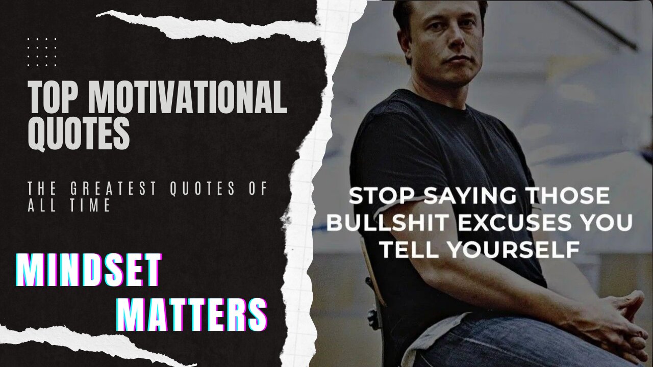 Stop Saying Those Bullshit Excuses You Tell Yourself! | Top Motivational Quotes | Mindset Matters