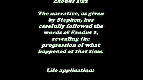 Daily Bible Verse Commentary - Acts 7:19