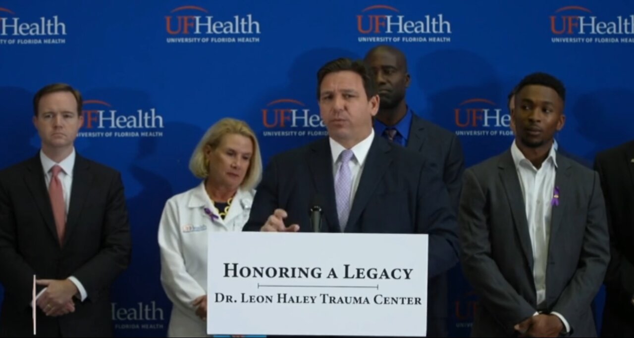 LIVE: FL Gov. Ron DeSantis delivering remarks…