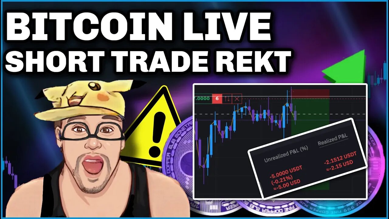 $100,000.00 SHORT TRADE REKT? | LIVE ANALYSIS