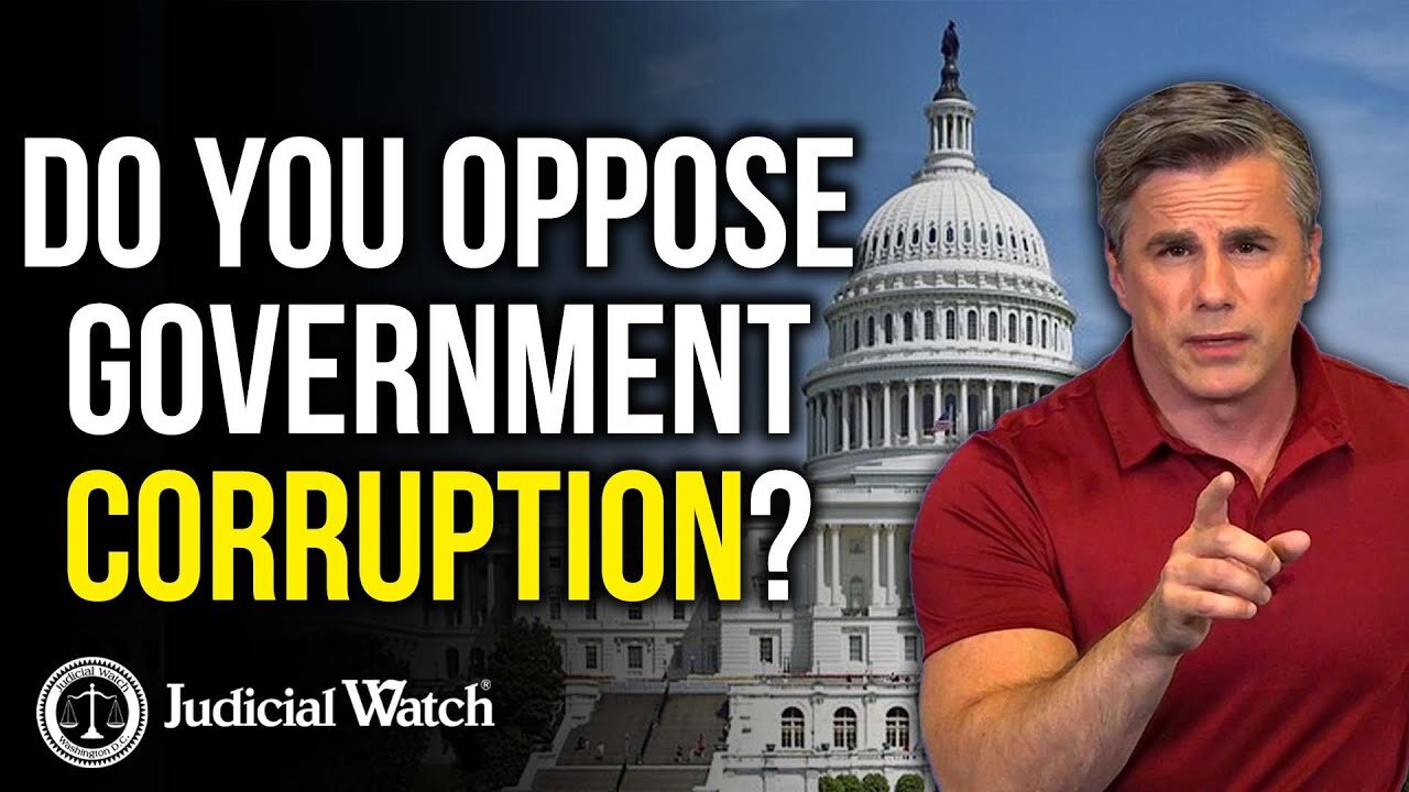 Do You Oppose Government Corruption?