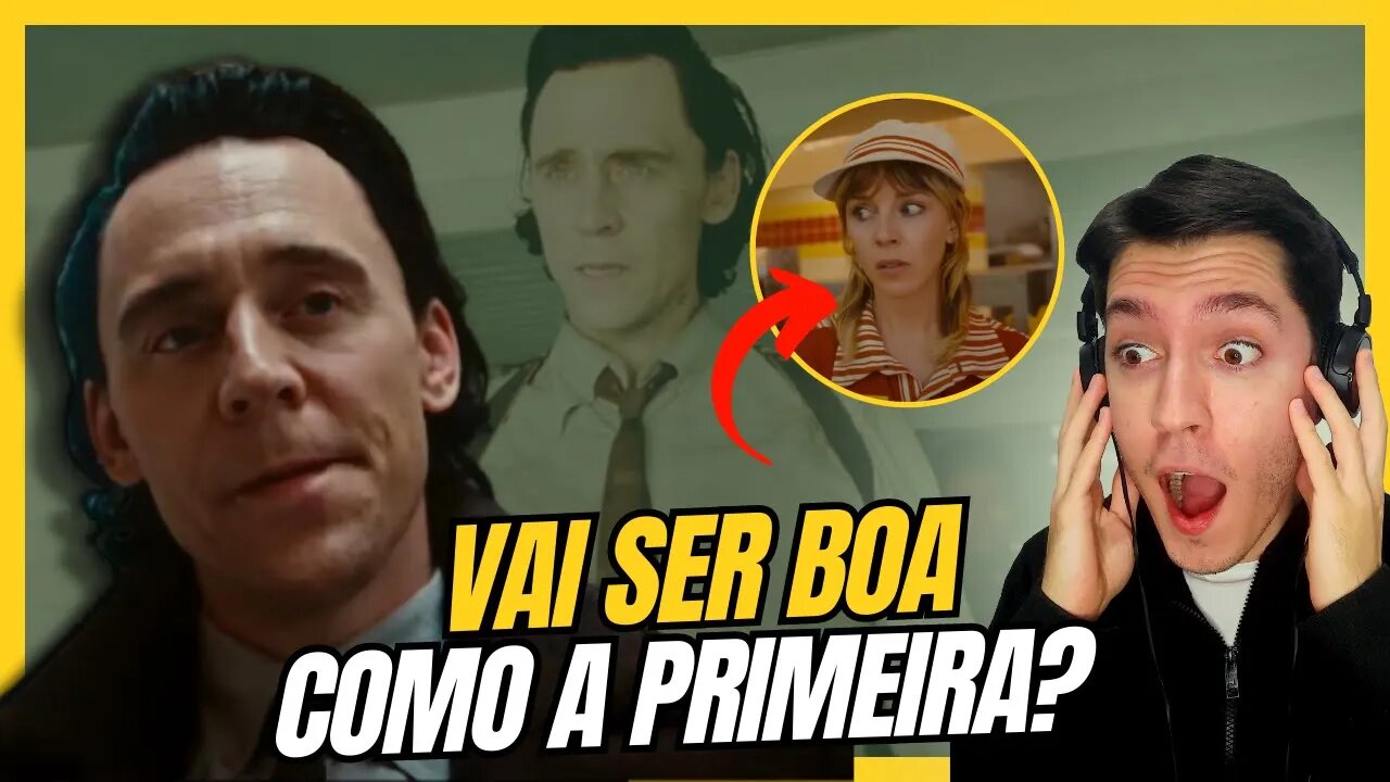 LOKI VOLTOU COM TUDO! TRAILER DA 2ª TEMPORADA SAIU! | REAÇÃO E PRIMEIRAS IMPRESSÕES