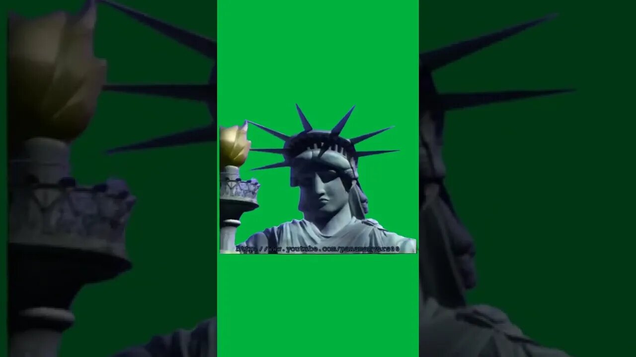 statue of liberty GREEN SCREEN EFFECTS/ELEMENTS