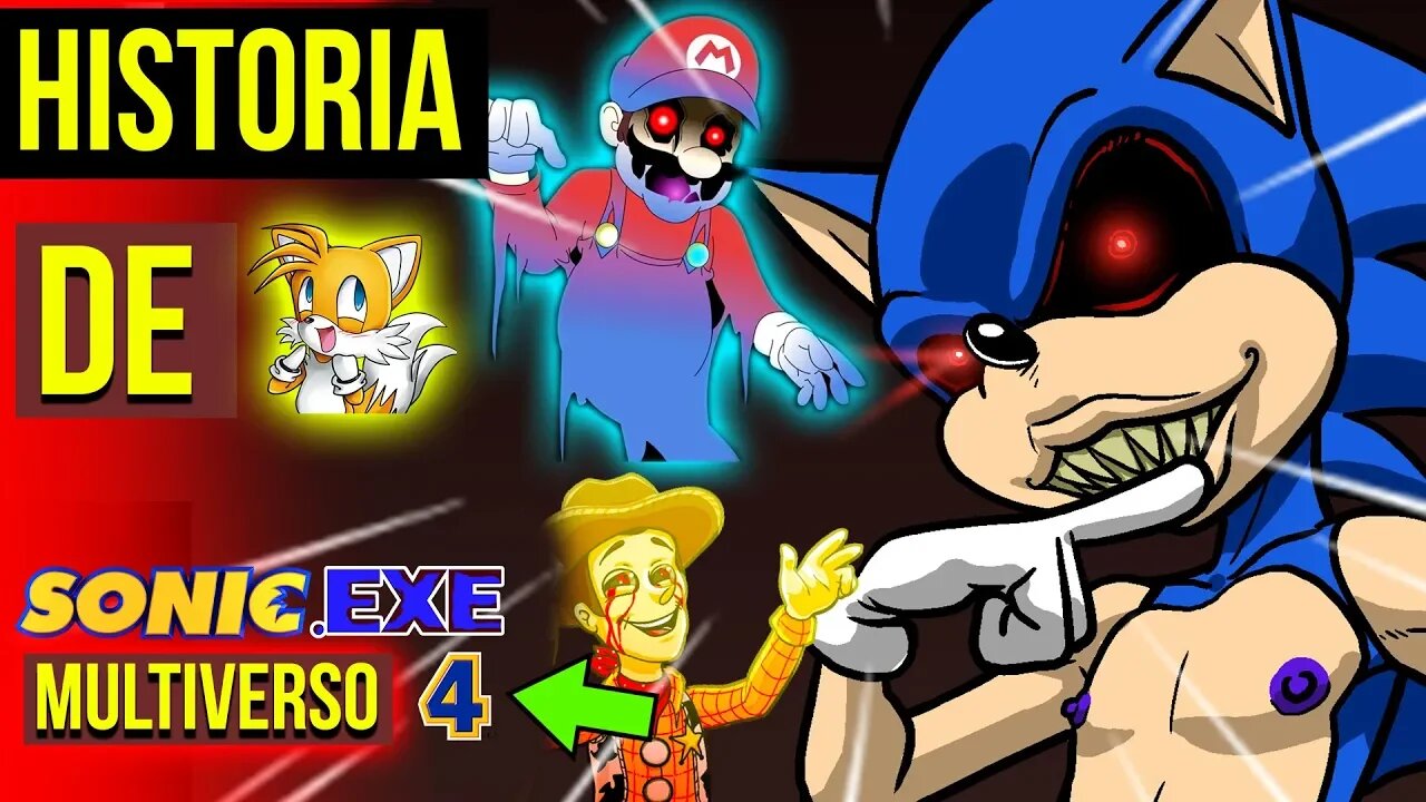 SONIC EXE criou seu MULTIVERSO com 8 JOGOS 😈