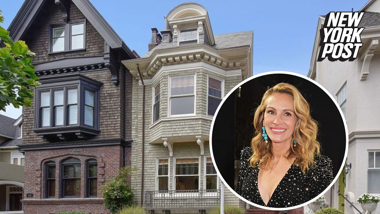 Inside Julia Roberts' stunning $8.3M San Francisco home