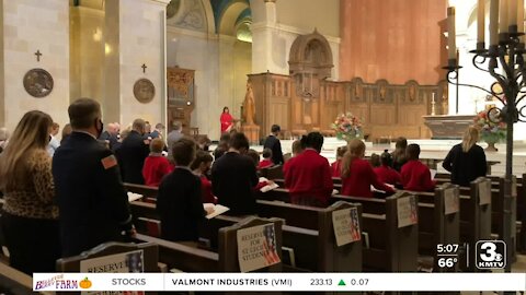 Blue Mass at St. Cecilia Cathedral honors first responders who have died in the line of duty