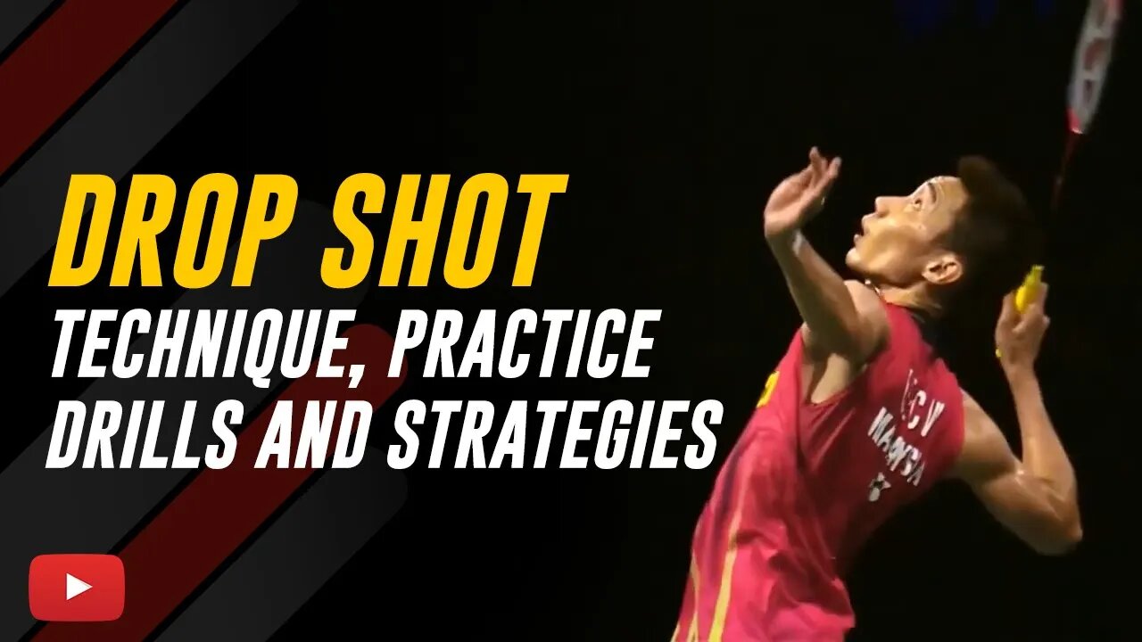 Drop Shot Technique, Practice Drills and Strategies Hindi with English Subtitles - Badminton School