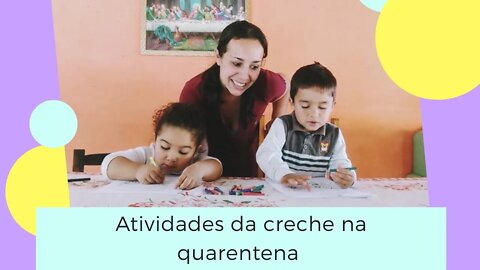 Atividades com os gêmeos na quarentena