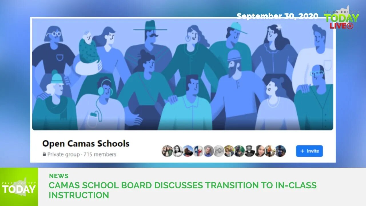 Camas School Board discusses transition to in-class instruction