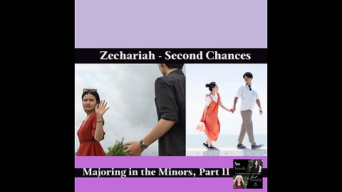 Coming Monday! "Zechariah - Second Chances!"