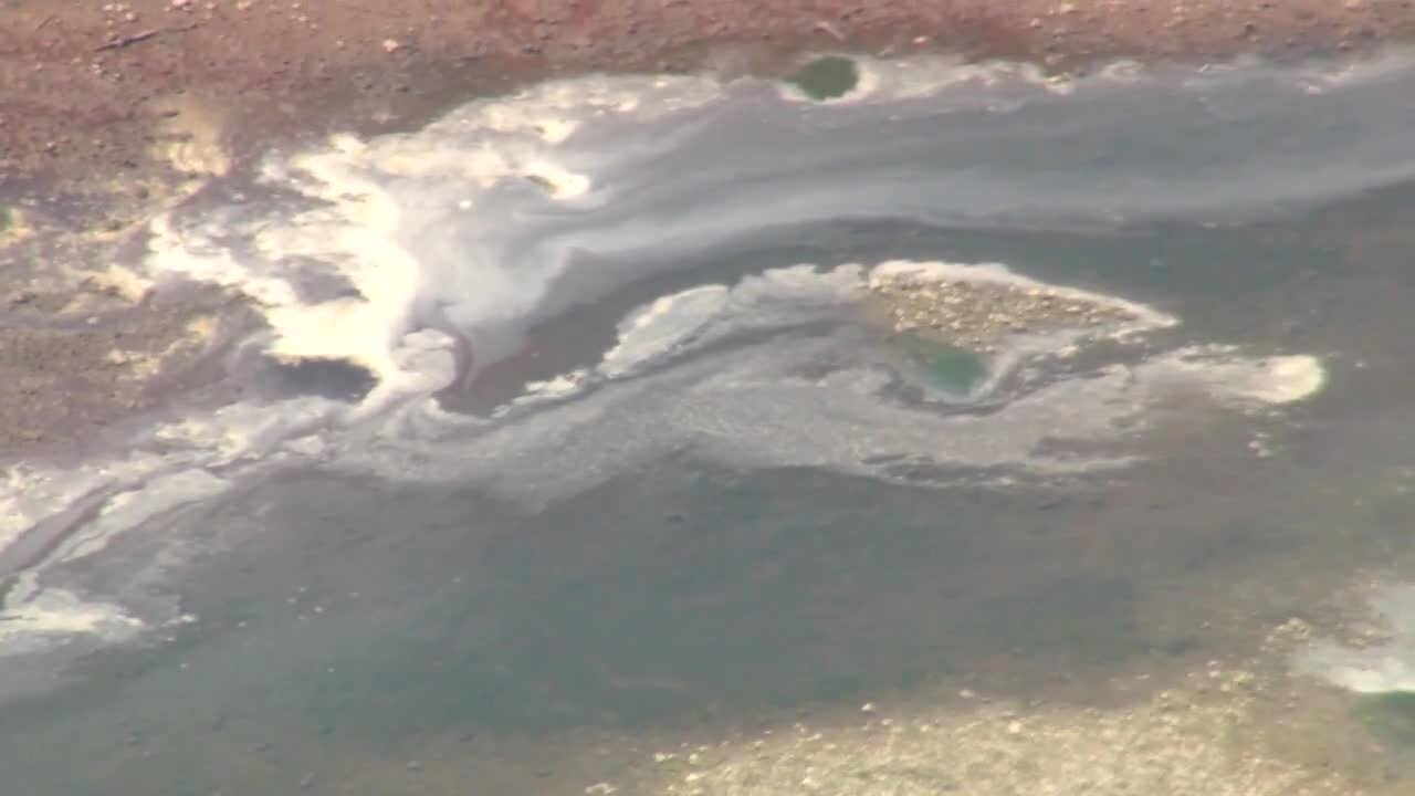 Ohio EPA cleaning up nontoxic soybean oil spill in Grand River in Lake County